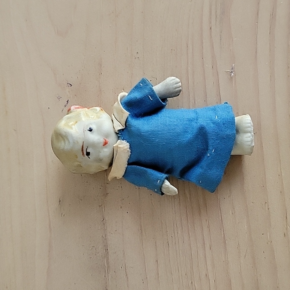 Vintage Bisque Kewpie Doll